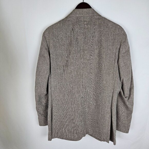 Saks Fifth Avenue Mens Blazer 42R Textured Jacquard Italy Lanificio Di Fabio - Picture 4 of 14